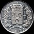 2 francs 1827
